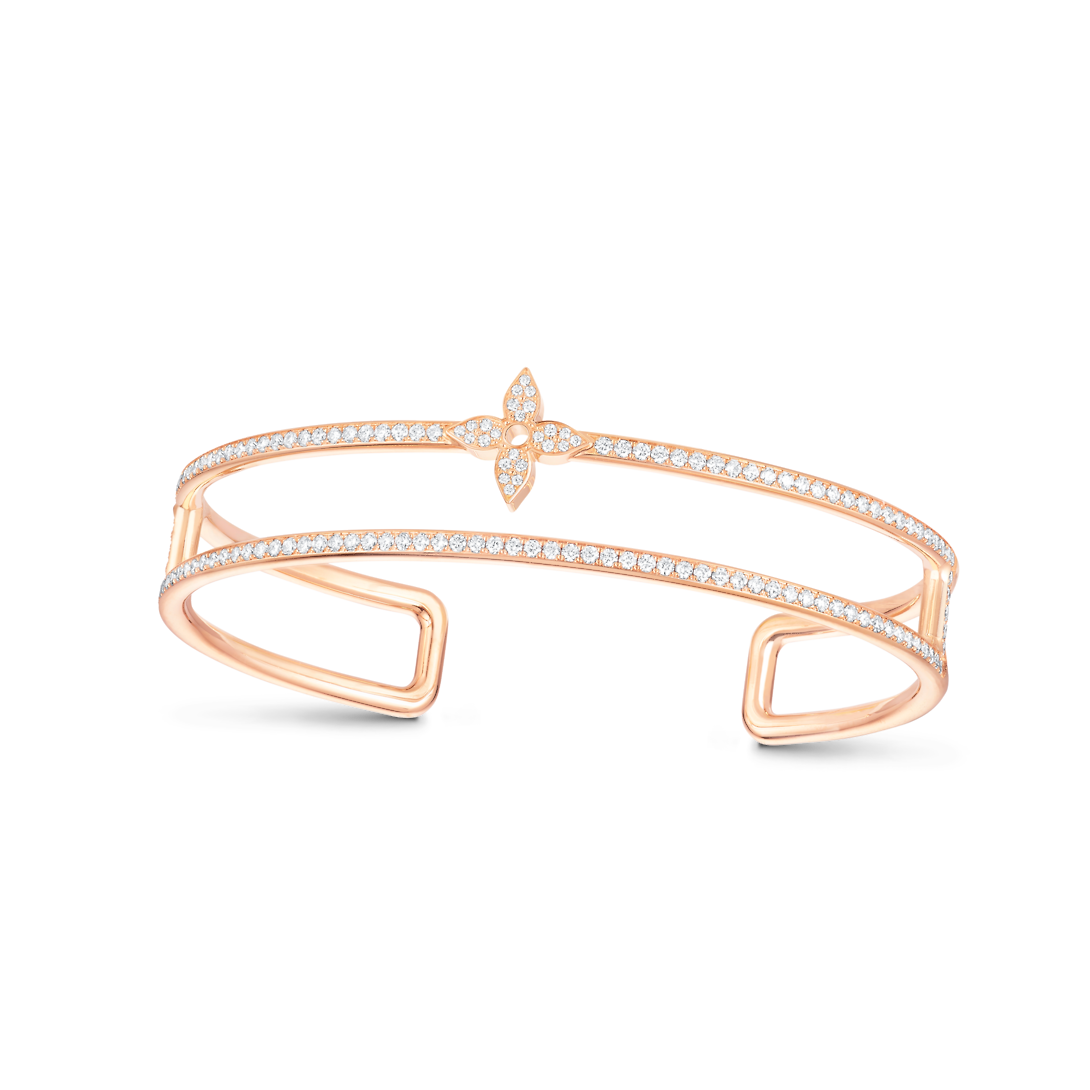 18K Louis Vuitton Idylle Blossom Two-Row Bracelet