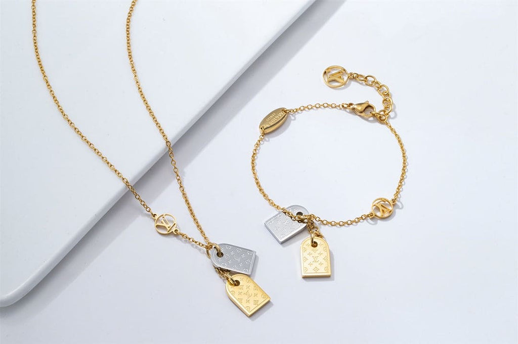 18K Louis Vuitton Nanogram Bracelet
