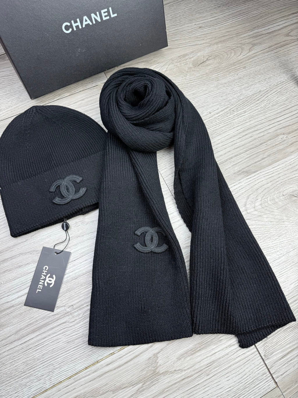 C&C Beanie + Scarf Set (2PCS)