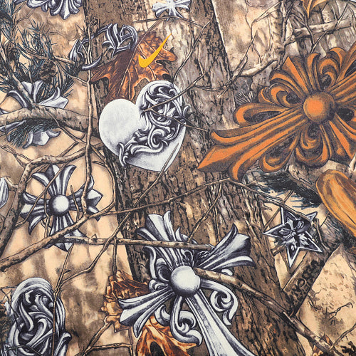 Chrome Hearts x Nike x NOCTA Triple Collaboration All-Over Print T-Shirt