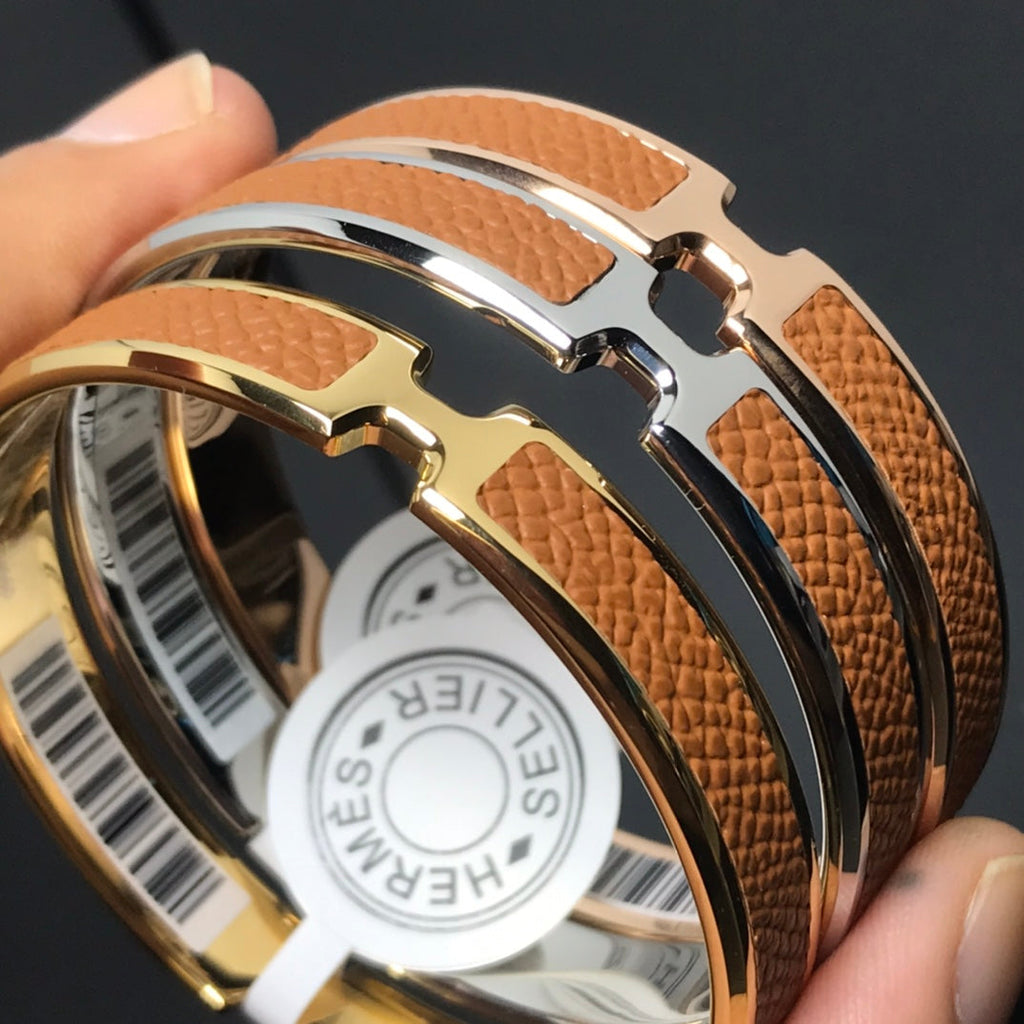 18K Olympe Orange Hermes Bracelet