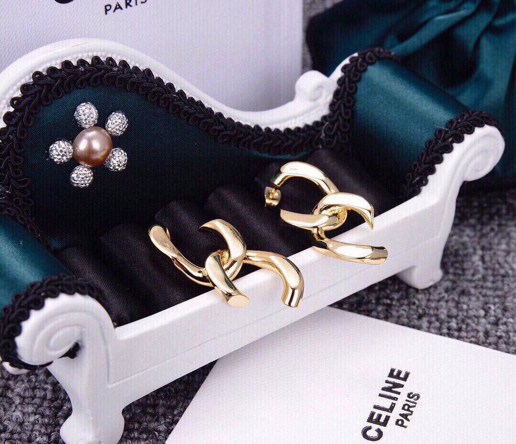 18K Celine Earrings