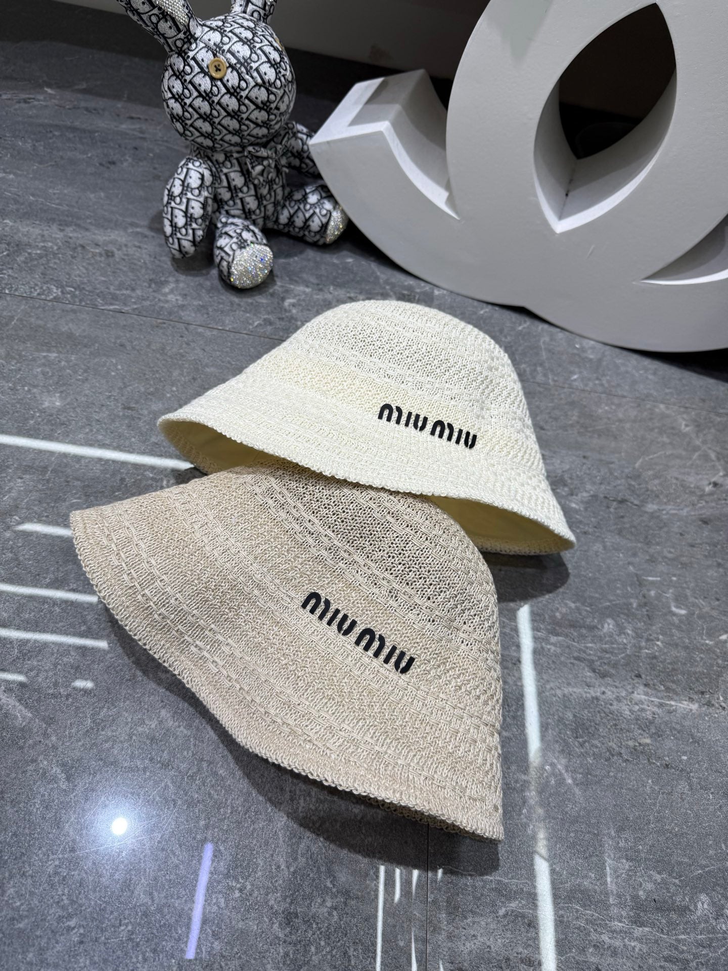 Miumiu Knitted Fisherman Hat
