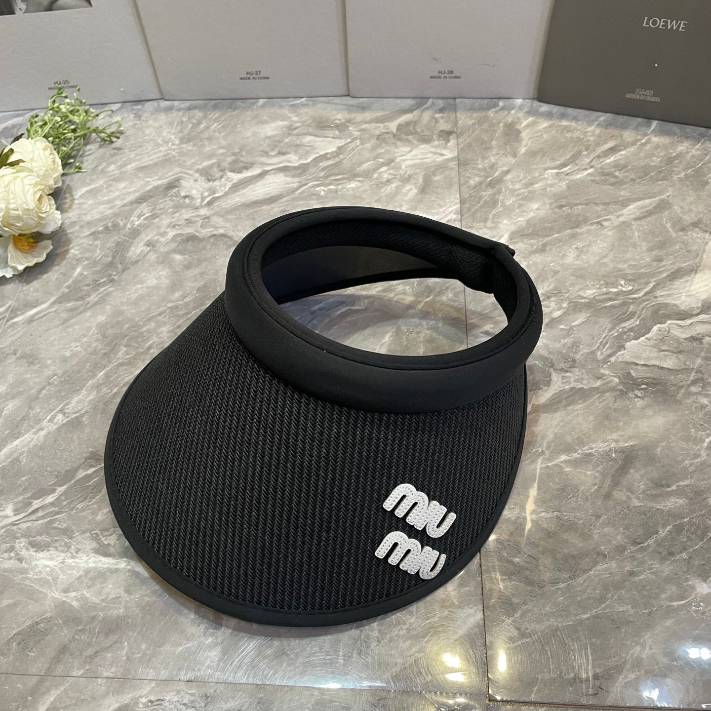 MiuMiu Open-top sun hat